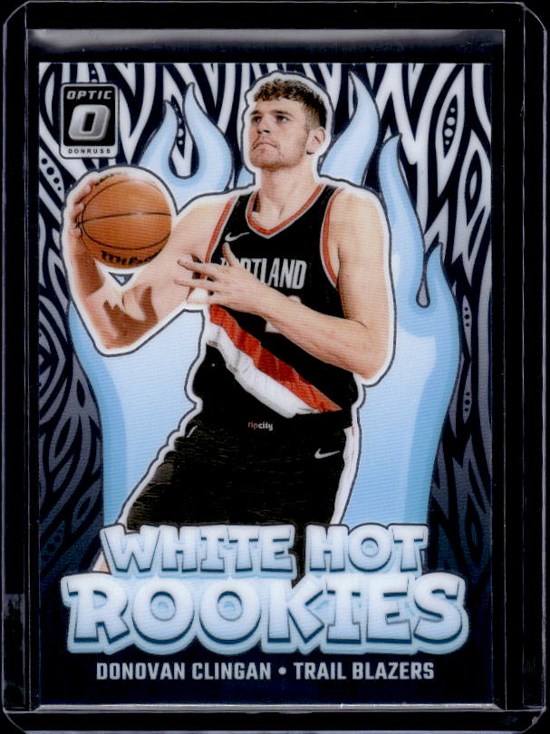 2024-25 Donruss Optic #11 Donovan Clingan White Hot Rookies