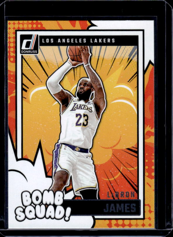 2024-25 Donruss #7 LeBron James Bomb Squad