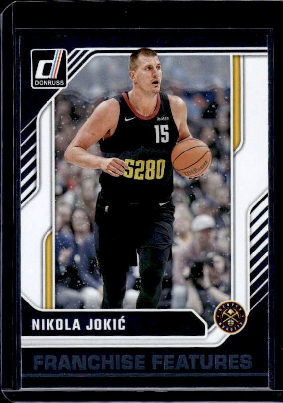 2024-25 Donruss #19 Nikola Jokic Franchise Features