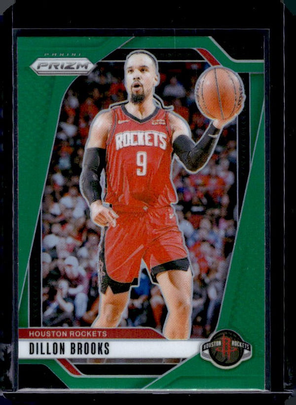 2024-25 Panini Prizm #213 Dillon Brooks Prizms Green