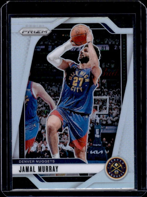 2024-25 Panini Prizm #2 Jamal Murray Prizms Silver