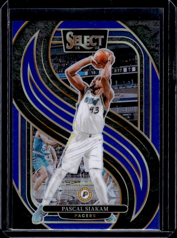 2024-25 Panini Select #113 Pascal Siakam Blue Prizm