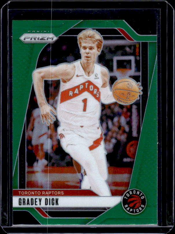 2024-25 Panini Prizm #205 Gradey Dick Prizms Green