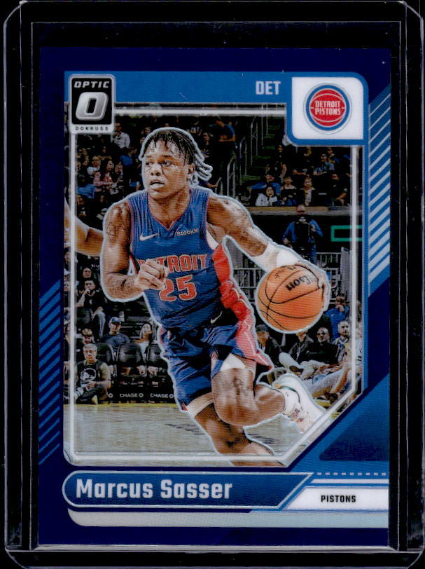 2024-25 Donruss Optic #202 Marcus Sasser Purple