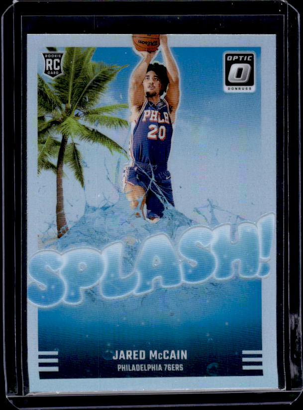 2024-25 Donruss Optic #3 Jared McCain Splash! Holo