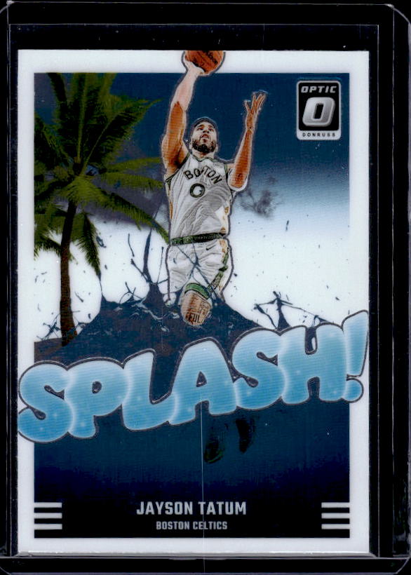 2024-25 Donruss Optic #11 Jayson Tatum Splash!