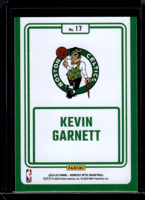 2024-25 Donruss Optic #17 Kevin Garnett Winner Stays