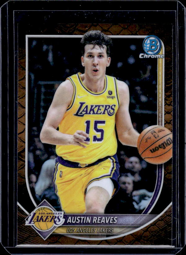 2025-26 Bowman #BCV-193 Austin Reaves Chrome Reptilian Refractor
