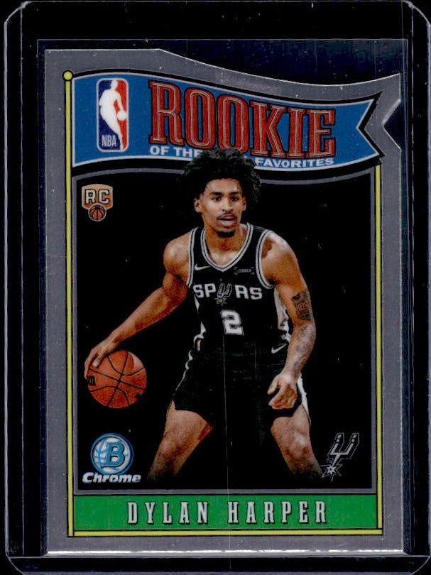 2025-26 Bowman #RY-2 Dylan Harper Rookie Of The Year Favorites