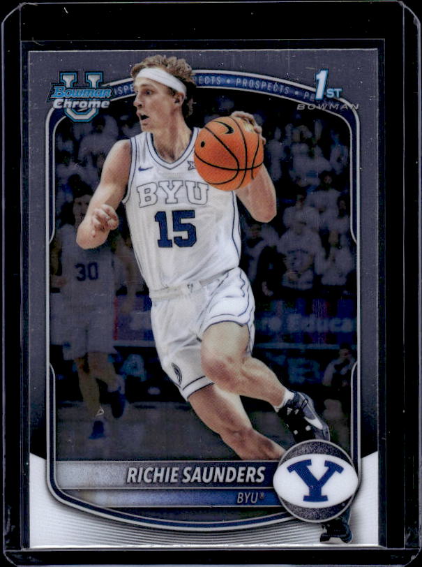 2025-26 Bowman #BCP-66 Richie Saunders Chrome Prospects
