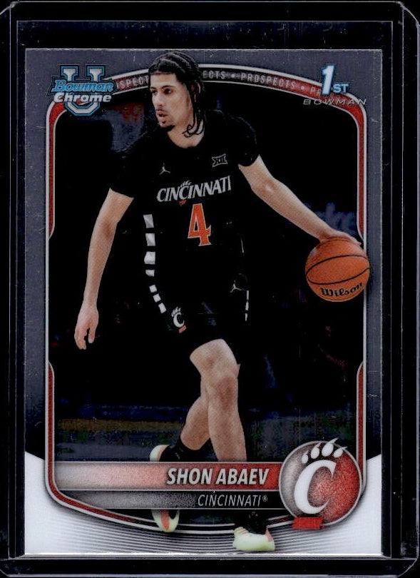 2025-26 Bowman #BCP-19 Shon Abaev Chrome Prospects