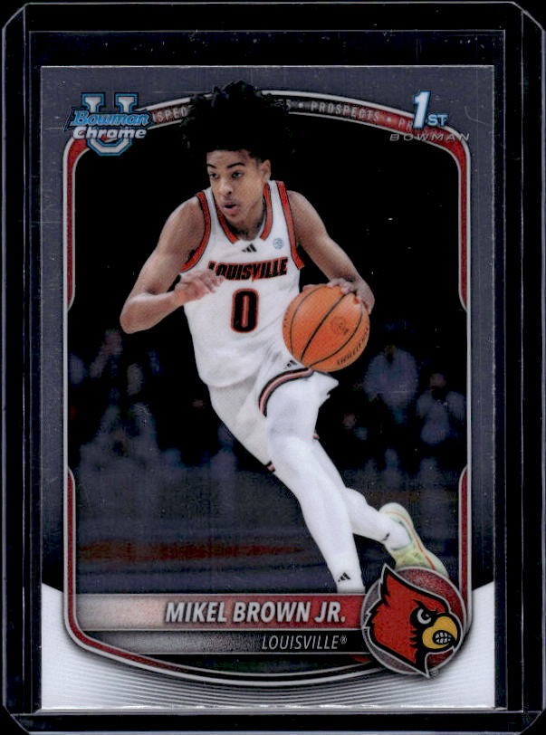 2025-26 Bowman #BCP-12 Mikel Brown Jr. Chrome Prospects
