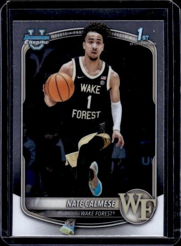 2025-26 Bowman #BCP-92 Nate Calmese Chrome Prospects