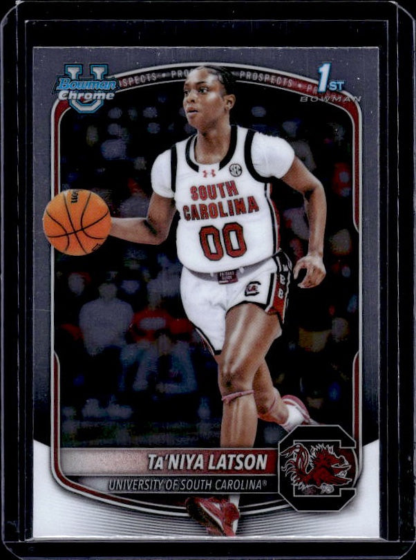 2025-26 Bowman #BCP-86 Ta'Niya Latson Chrome Prospects