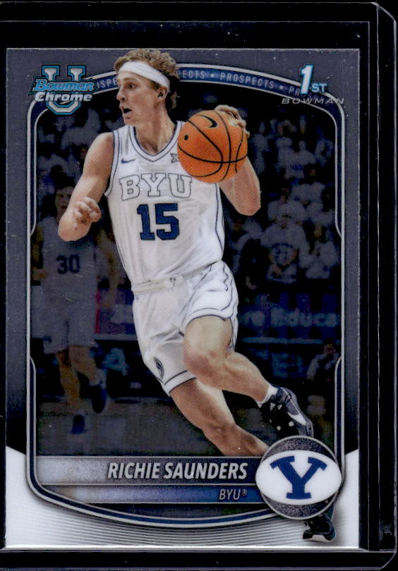 2025-26 Bowman #BCP-66 Richie Saunders Chrome Prospects