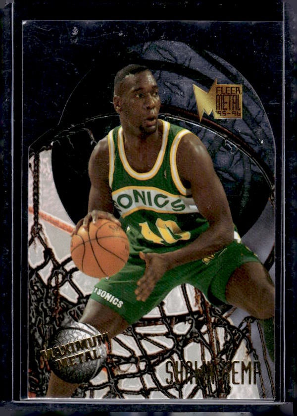 1995-96 Metal #5 Shawn Kemp Maximum Metal
