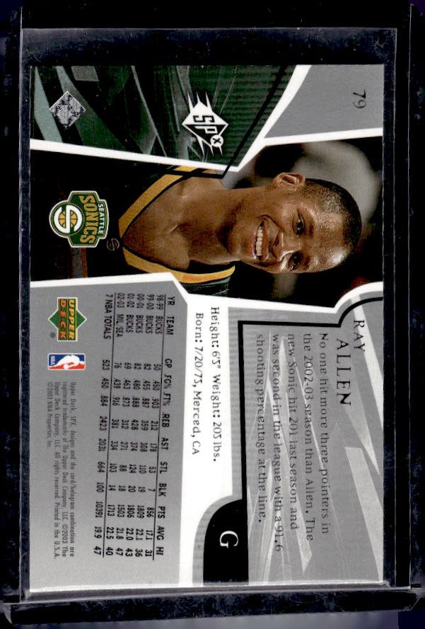 2003-04 SPx #79 Ray Allen