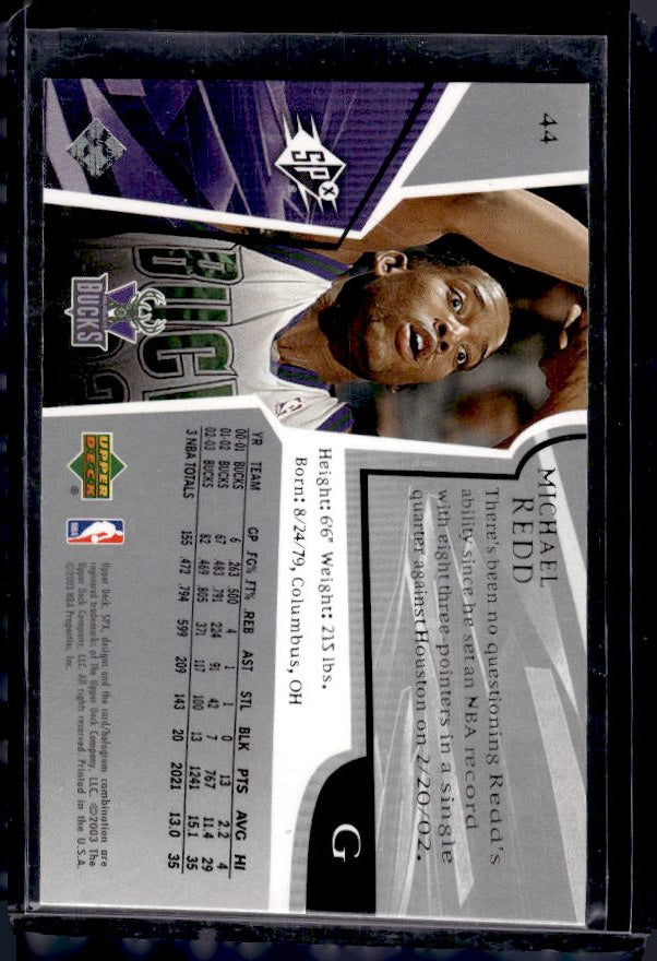 2003-04 SPx #44 Michael Redd