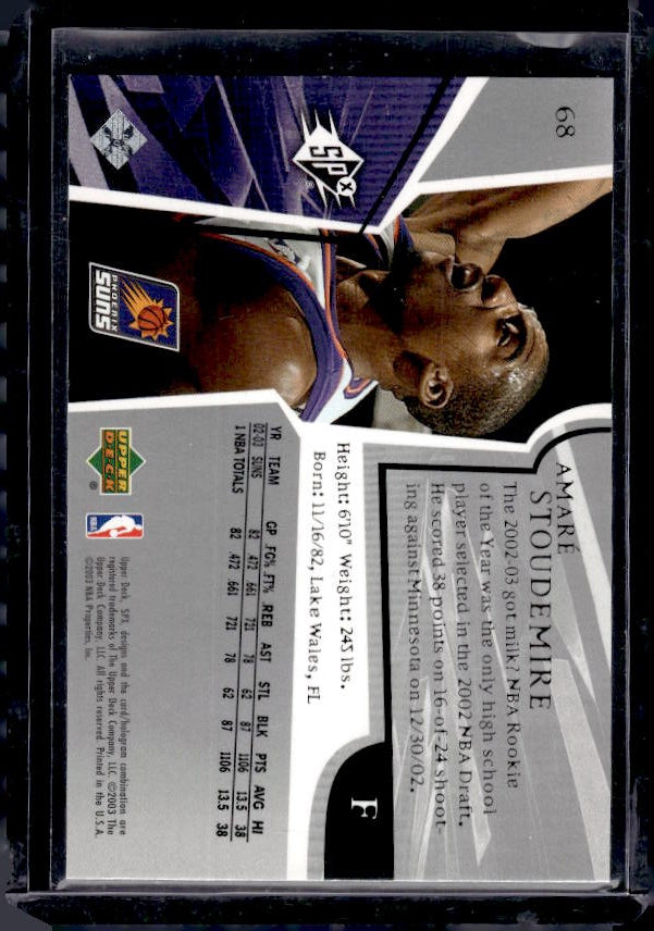 2003-04 SPx #68 Amare Stoudemire
