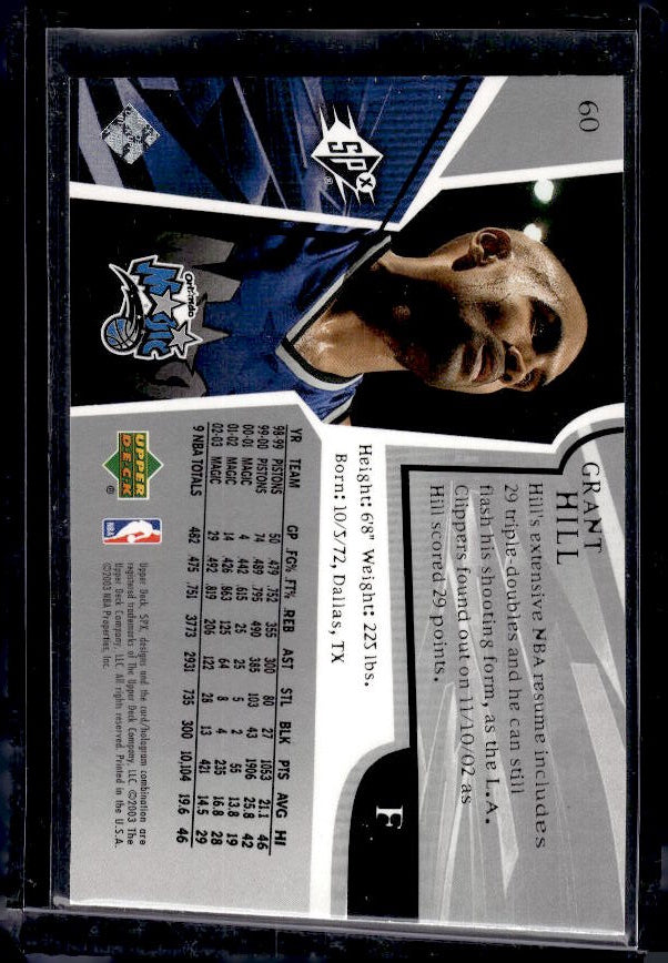 2003-04 SPx #60 Grant Hill
