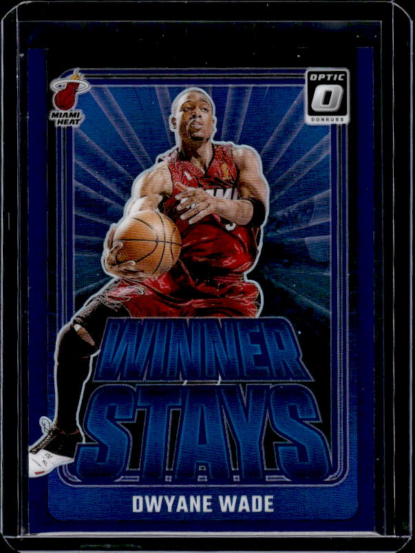 2024-25 Donruss Optic #20 Dwyane Wade Winner Stays Purple