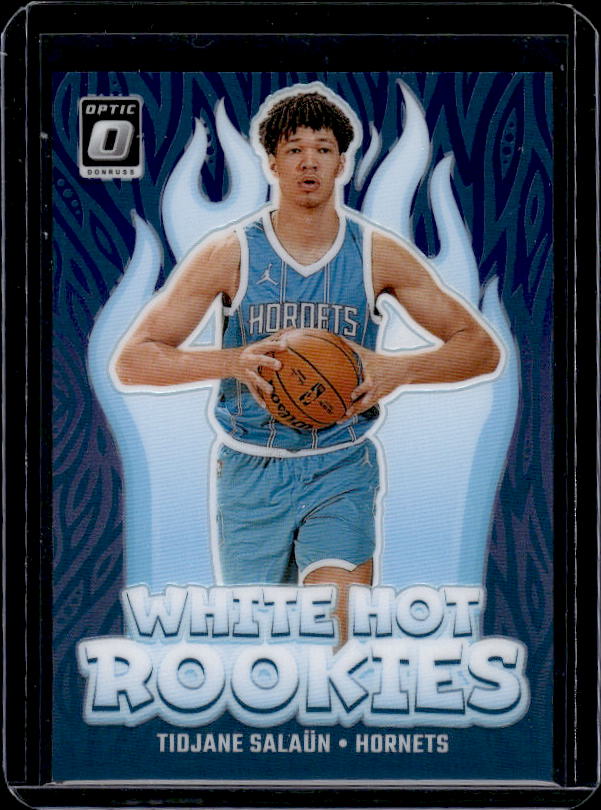 2024-25 Donruss Optic #3 Tidjane Salaun White Hot Rookies Purple