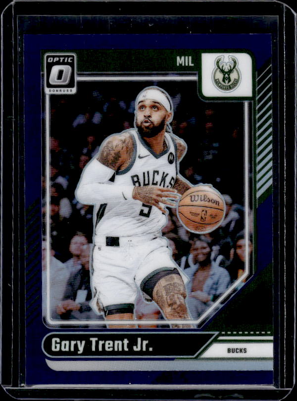 2024-25 Donruss Optic #166 Gary Trent Jr. Purple