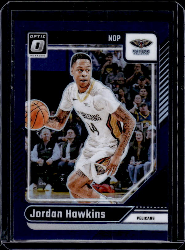 2024-25 Donruss Optic #68 Jordan Hawkins Purple