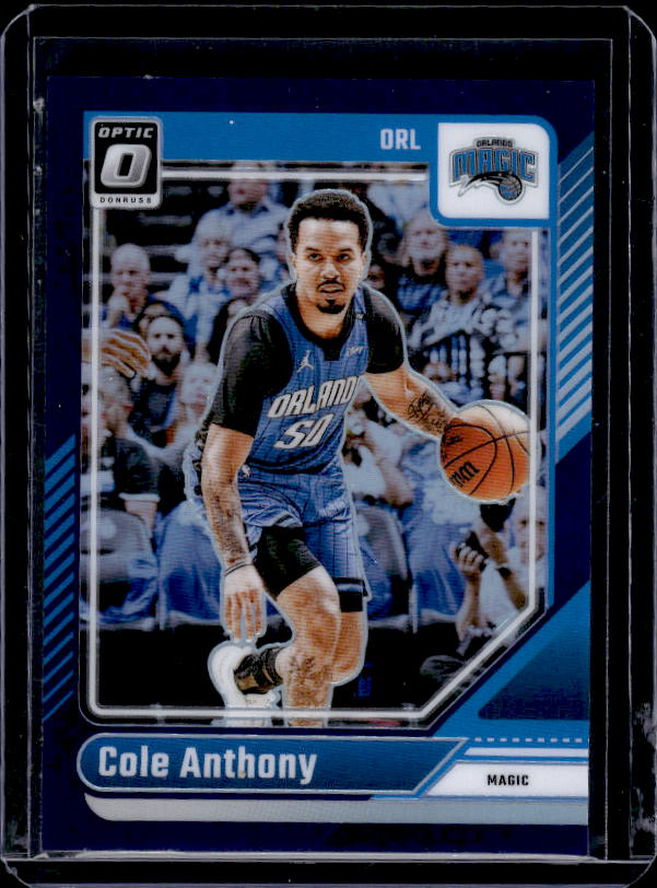 2024-25 Donruss Optic #95 Cole Anthony Purple