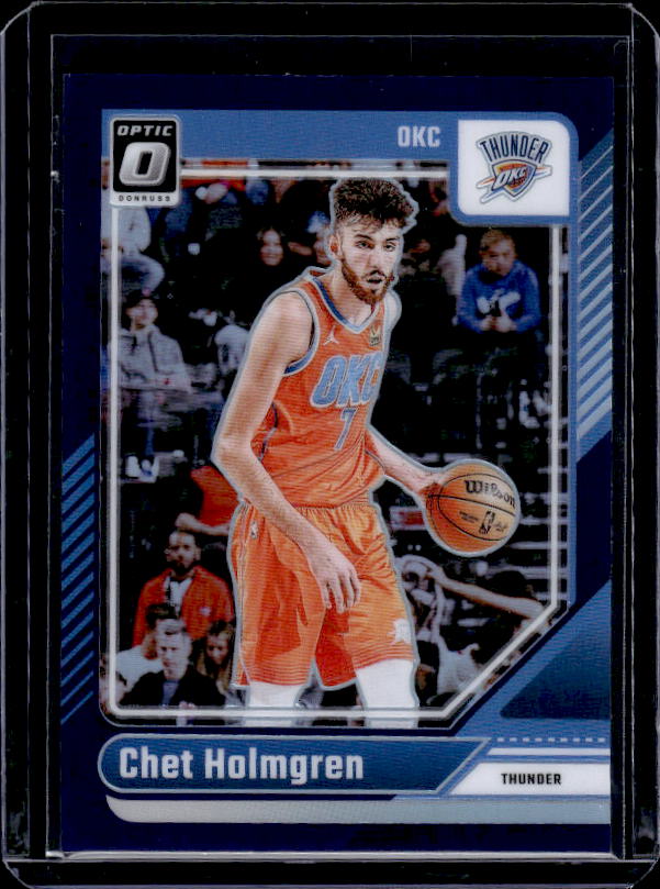 2024-25 Donruss Optic #23 Chet Holmgren Purple