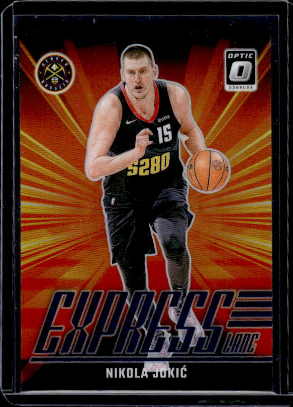 2024-25 Donruss Optic #3 Nikola Jokic Express Lane Purple
