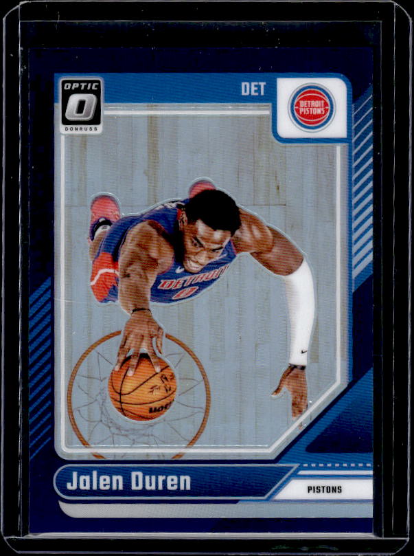 2024-25 Donruss Optic #89 Jalen Duren Purple
