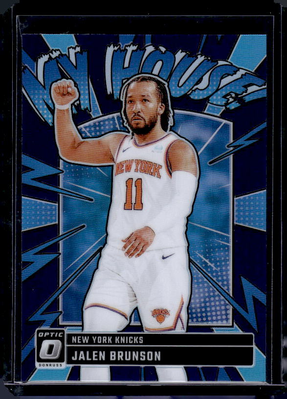 2024-25 Donruss Optic #12 Jalen Brunson My House Purple