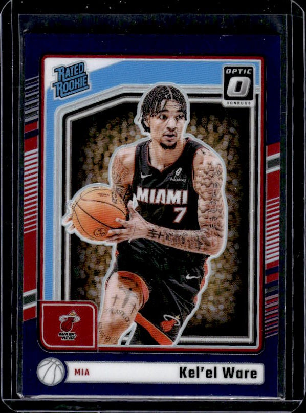 2024-25 Donruss Optic #280 Kel'el Ware Purple