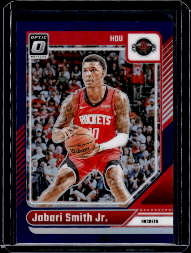 2024-25 Donruss Optic #165 Jabari Smith Jr. Purple