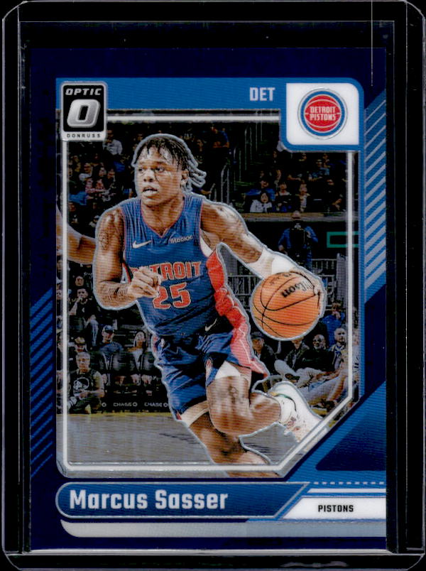 2024-25 Donruss Optic #202 Marcus Sasser Purple