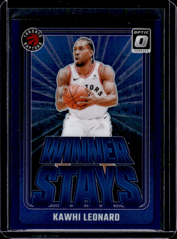 2024-25 Donruss Optic #8 Kawhi Leonard Winner Stays Purple