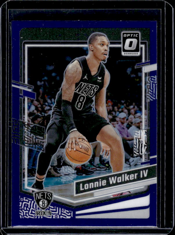 2023-24 Donruss Optic #107 Lonnie Walker IV Purple