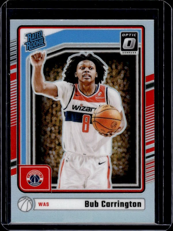 2024-25 Donruss Optic #273 Bub Carrington Holo