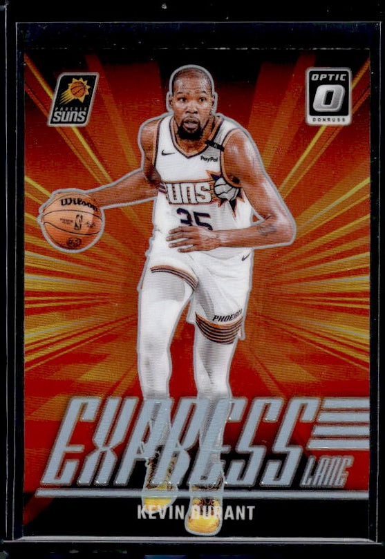 2024-25 Donruss Optic #18 Kevin Durant Express Lane Holo