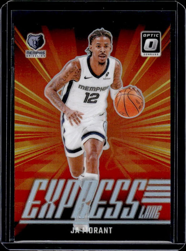 2024-25 Donruss Optic #17 Ja Morant Express Lane Holo