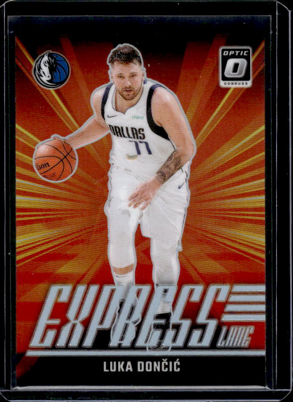 2024-25 Donruss Optic #6 Luka Doncic Express Lane Holo