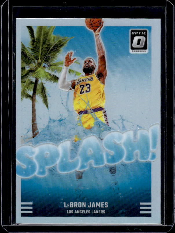 2024-25 Donruss Optic #5 LeBron James Splash! Holo