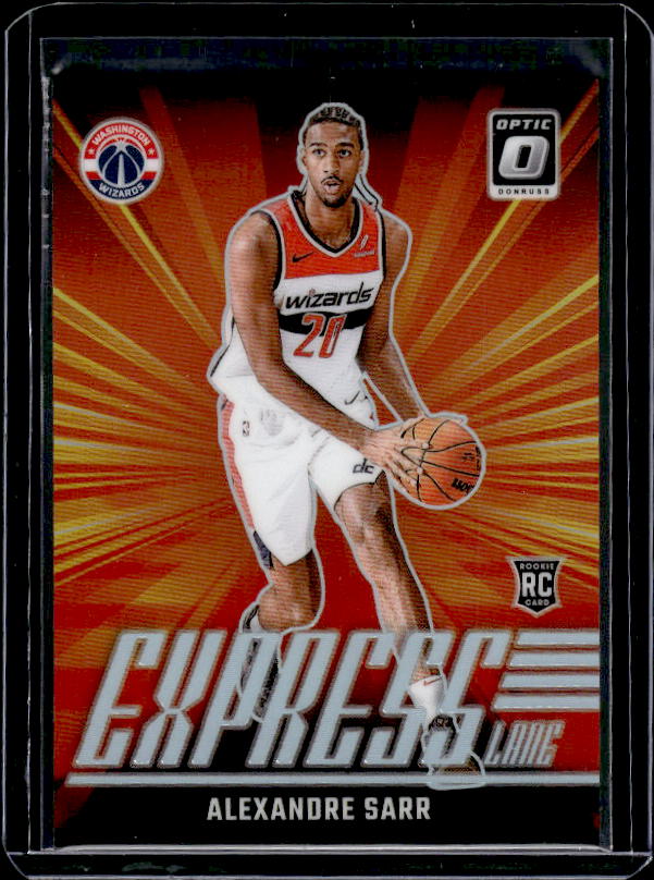 2024-25 Donruss Optic #11 Alexandre Sarr Express Lane Holo