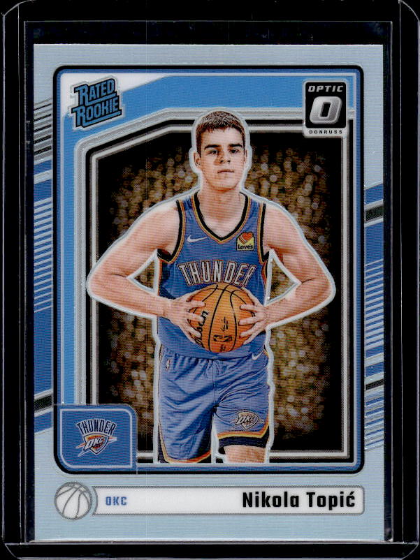2024-25 Donruss Optic #278 Nikola Topic Holo