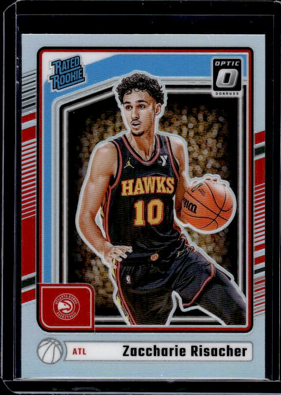 2024-25 Donruss Optic #268 Zaccharie Risacher Holo
