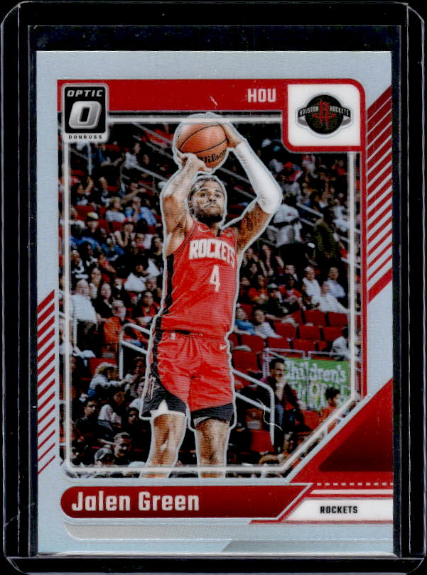 2024-25 Donruss Optic #171 Jalen Green Holo