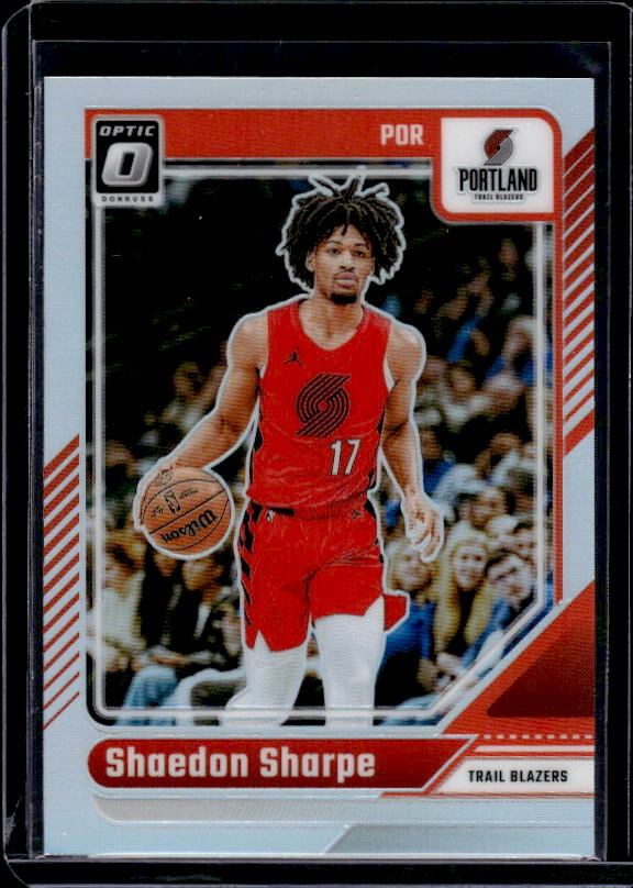 2024-25 Donruss Optic #175 Shaedon Sharpe Holo