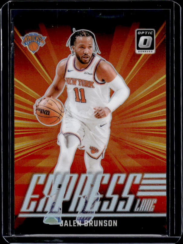 2024-25 Donruss Optic #21 Jalen Brunson Express Lane Holo