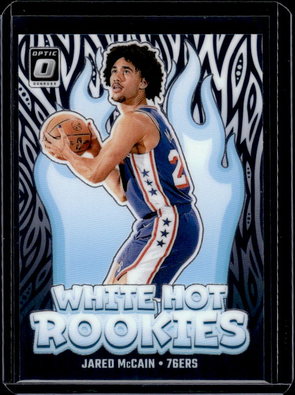 2024-25 Donruss Optic #2 Jared McCain White Hot Rookies